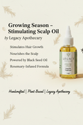 Growing Season - stimulating scalp oil.